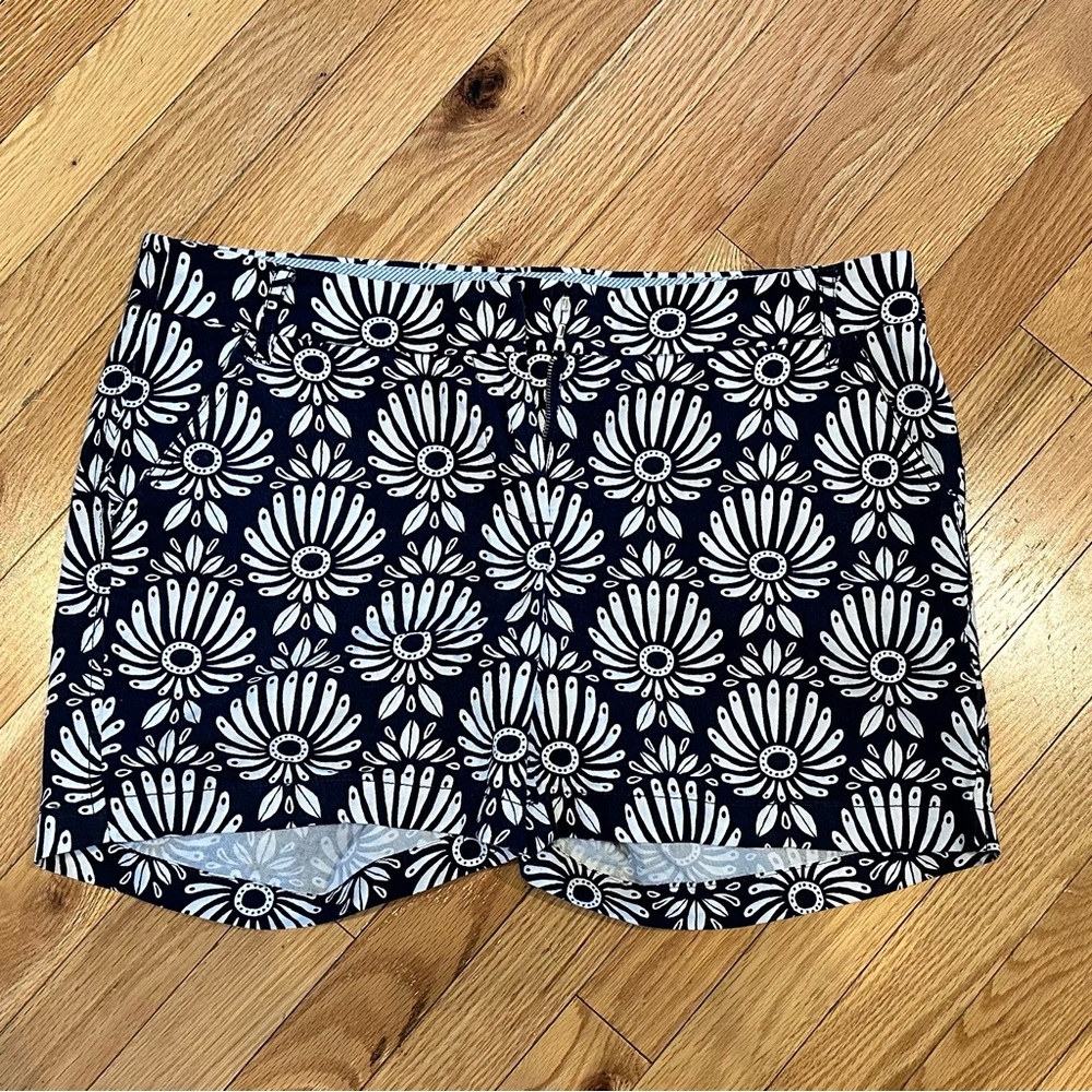 Navy printed Hadley shorts size 10